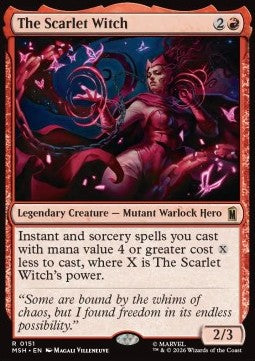 The Scarlet Witch MSH-151 Rare Englisch