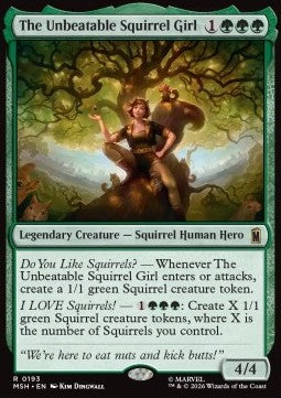The Unbeatable Squirrel Girl MSH-193 Rare Englisch