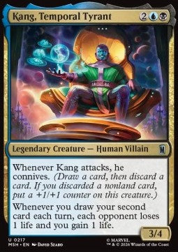 Kang, Temporal Tyrant MSH-217 Uncommon Deutsch