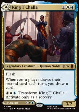 King T'Challa // Black Panther, Hope Enduring MSH-219 Mythic Englisch