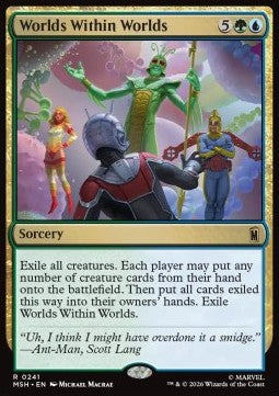 Worlds Within Worlds MSH-241 Rare Englisch