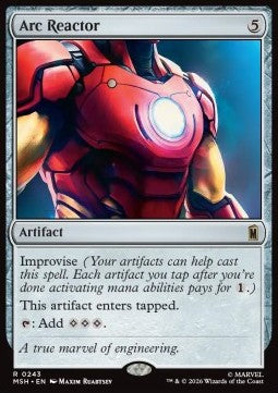 Arc Reactor MSH-243 Rare Englisch