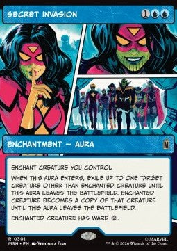 Secret Invasion XMSH-301 Rare Englisch