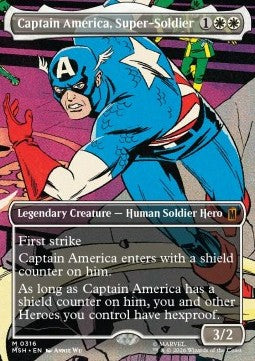 Captain America, Super-Soldier (V.1) XMSH-316 Mythic Englisch