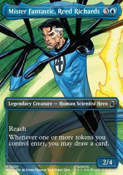 Mister Fantastic, Reed Richards (V.1) XMSH-320 Uncommon Englisch