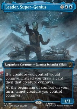 Leader, Super-Genius XMSH-330 Rare Englisch