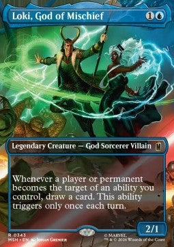 Loki, God of Mischief XMSH-343 Rare Englisch