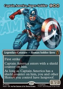 Captain America, Super-Soldier (V.2) XMSH-352 Mythic Englisch