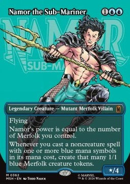 Namor the Sub-Mariner (V.1) XMSH-362 Mythic Englisch