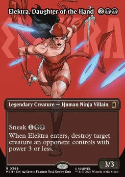 Elektra, Daughter of the Hand (V.2) XMSH-366 Rare Englisch