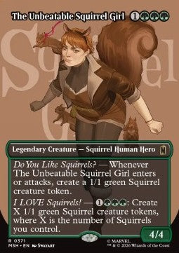 The Unbeatable Squirrel Girl XMSH-371 Rare Englisch