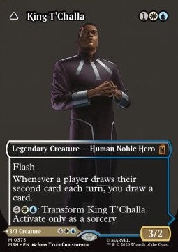 King T'Challa // Black Panther, Hope Enduring (V.2) XMSH-373 Mythic Englisch