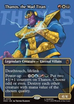 Thanos, the Mad Titan (V.1) XMSH-376 Mythic Englisch