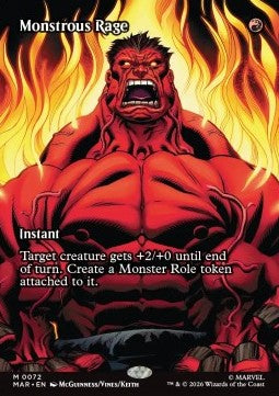 Monstrous Rage MAR-72 Mythic Englisch