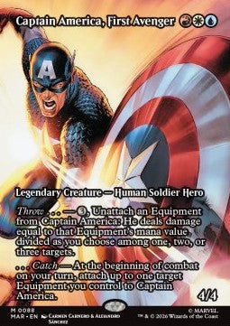 Captain America, First Avenger MAR-88 Mythic Englisch
