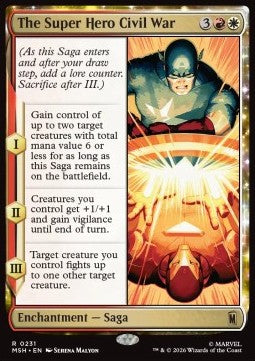 The Super Hero Civil War MSH-231 Rare Englisch