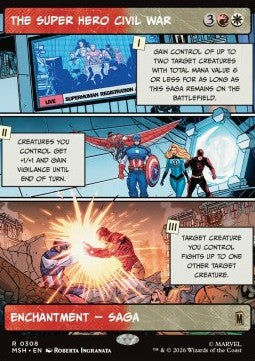 The Super Hero Civil War XMSH-308 Rare Englisch