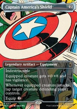 Captain America's Shield (V.2) XMSH-317 Rare Englisch