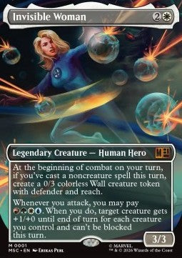 Invisible Woman MSC-1 Mythic Deutsch