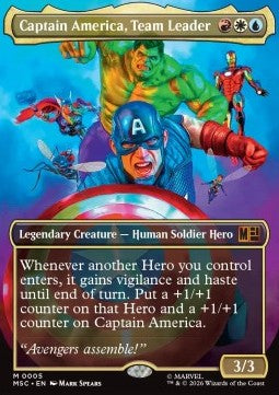 Captain America, Team Leader MSC-5 Mythic Deutsch