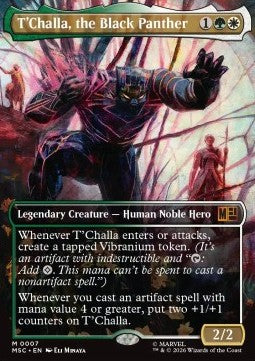 T'Challa, the Black Panther MSC-7 Mythic Deutsch