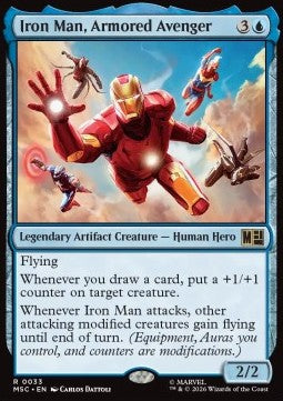 Iron Man, Armored Avenger MSC-33 Rare Deutsch