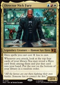 Director Nick Fury MSC-81 Mythic Deutsch