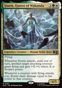 Storm, Queen of Wakanda MSC-97 Rare Deutsch