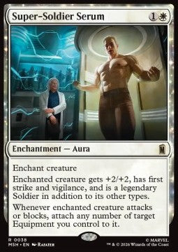 Super-Soldier Serum MSH-38 Rare Englisch