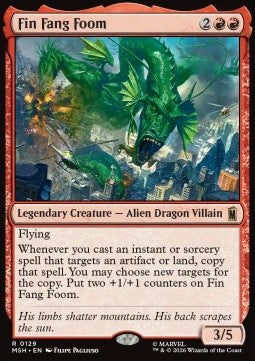 Fin Fang Foom MSH-129 Rare Englisch