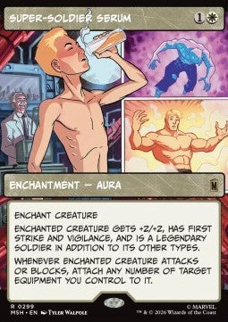 Super-Soldier Serum XMSH-299 Rare Englisch