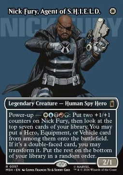 Nick Fury, Agent of S.H.I.E.L.D. (V.1) XMSH-357 Rare Englisch