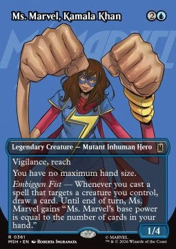 Ms. Marvel, Kamala Khan XMSH-361 Rare Englisch
