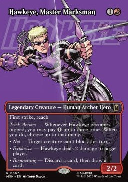 Hawkeye, Master Marksman XMSH-367 Rare Englisch