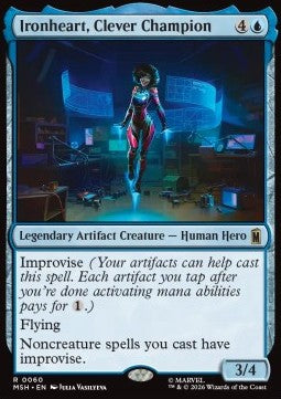 Ironheart, Clever Champion MSH-60 Rare Englisch