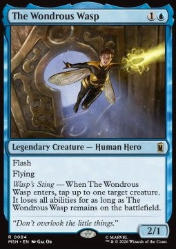 The Wondrous Wasp MSH-84 Rare Englisch