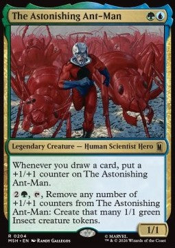 The Astonishing Ant-Man MSH-204 Rare Englisch