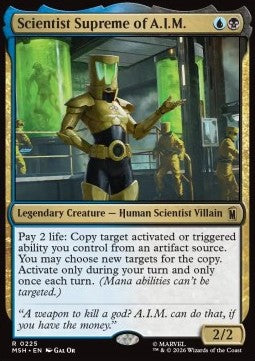 Scientist Supreme of A.I.M. MSH-225 Rare Englisch