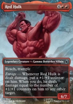 Red Hulk XMSH-329 Uncommon Englisch