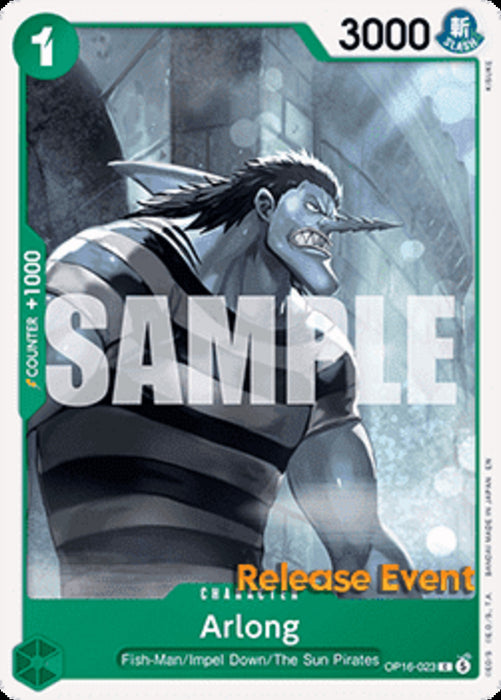 Arlong (OP16-023) OP16P Common Englisch