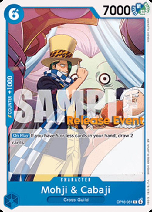 Mohji & Cabaji (OP16-051) OP16P Common Englisch