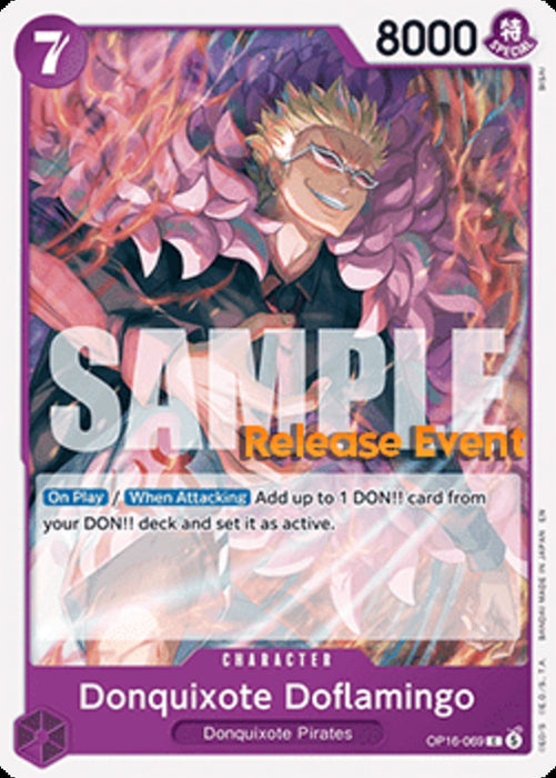 Donquixote Doflamingo (OP16-069) OP16P Common Englisch
