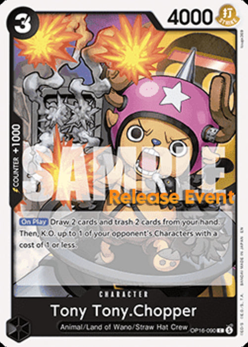 Tony Tony.Chopper (OP16-090) OP16P Common Englisch