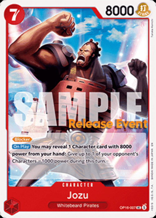 Jozu (OP16-007) OP16P Uncommon Englisch