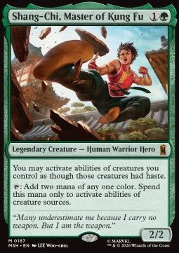 Shang-Chi, Master of Kung Fu MSH-187 Mythic Englisch
