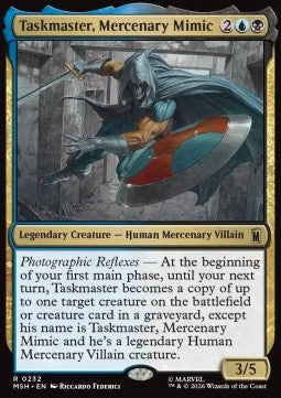 Taskmaster, Mercenary Mimic MSH-232 Rare Englisch