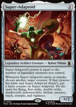 Super-Adaptoid MSH-250 Rare Englisch