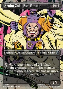 Arnim Zola, Bio-Fanatic XMSH-319 Uncommon Englisch
