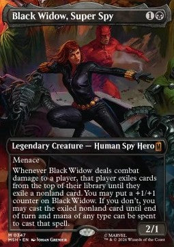 Black Widow, Super Spy (V.1) XMSH-347 Mythic Englisch