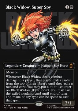 Black Widow, Super Spy (V.2) XMSH-364 Mythic Englisch